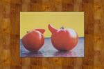 Talking Tomatoes 8x10 Tempered Glass Trivet